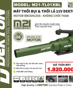 Thân Máy Thổi 21V Dekton M21-TL01XBL