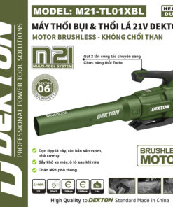 Thân Máy Thổi 21V Dekton M21-TL01XBL