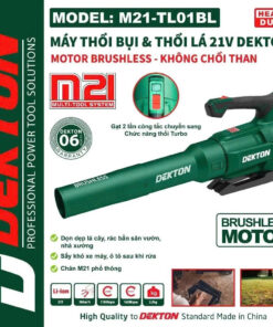 Thân Máy Thổi 21V Dekton M21-TL01BL