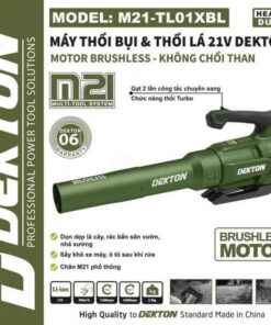 Thân Máy Thổi 21V Dekton M21-TL01XBL