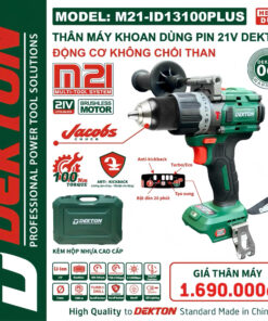 Thân Máy Khoan 21V Dekton M21-ID13100PLUS (Thùng)