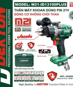 Thân Máy Khoan 21V Dekton M21-ID13100PLUS (Thùng)