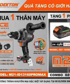 Thân Máy Khoan 21V Dekton M21-ID13160PROMAX