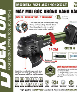 Thân Máy Mài Góc 21V Dekton M21-AG1101XGLT
