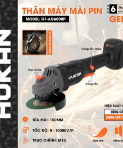 Máy Mài Góc 21V Hukan G1-AG6000P