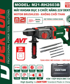 Thân Máy Khoan Đục 21V Dekton M21-RH2603B