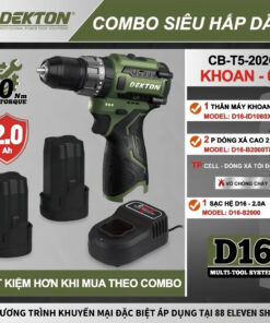 Combo Máy Khoan 16.8V Dekton D16-ID1060XPRO
