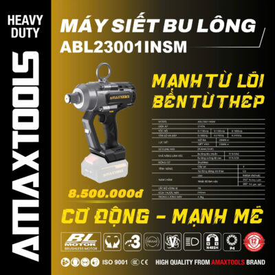 Thân Máy Bulong 21V Amaxtools ABL23001INSM