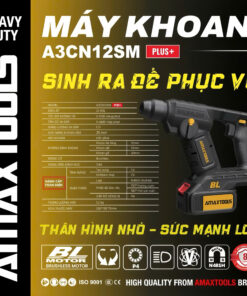 Thân Máy Bê Tông 21V Amaxtools A3CN12SM PLUS+