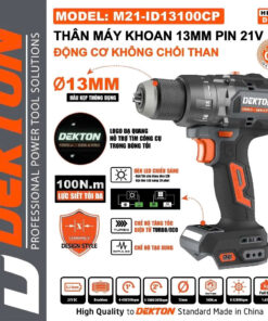 Thân Máy Khoan 21V Dekton M21-ID13100CP
