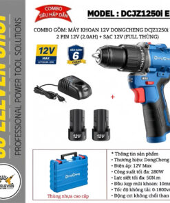 Combo Máy khoan 12V DongCheng DCJZ1250i EK (2P)
